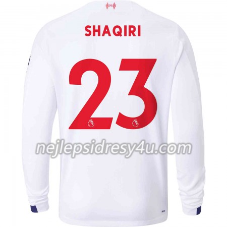 Fotbalový Dres Liverpool Xherdan Shaqiri 23 Venkovní 2019/20 Dlouhý Rukáv